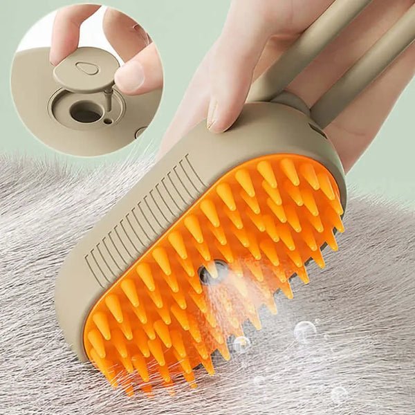Dog and Cat Steam Brush