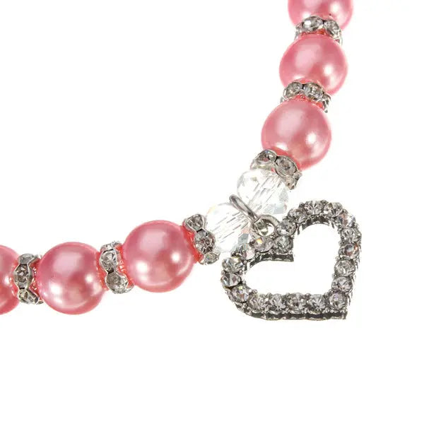 Chic Pet Pearl Necklace